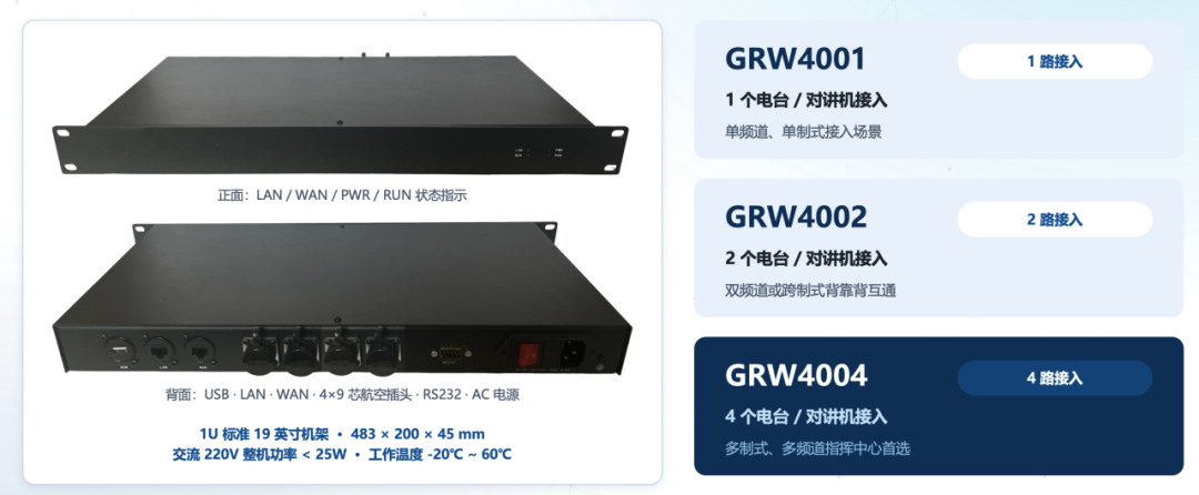 集群对讲网关