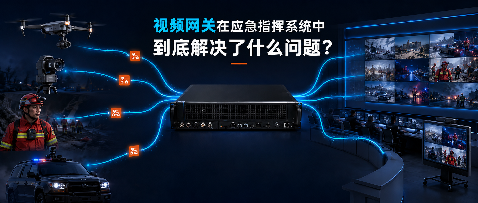 视频网关在应急指挥系统中的多源视频接入与分发